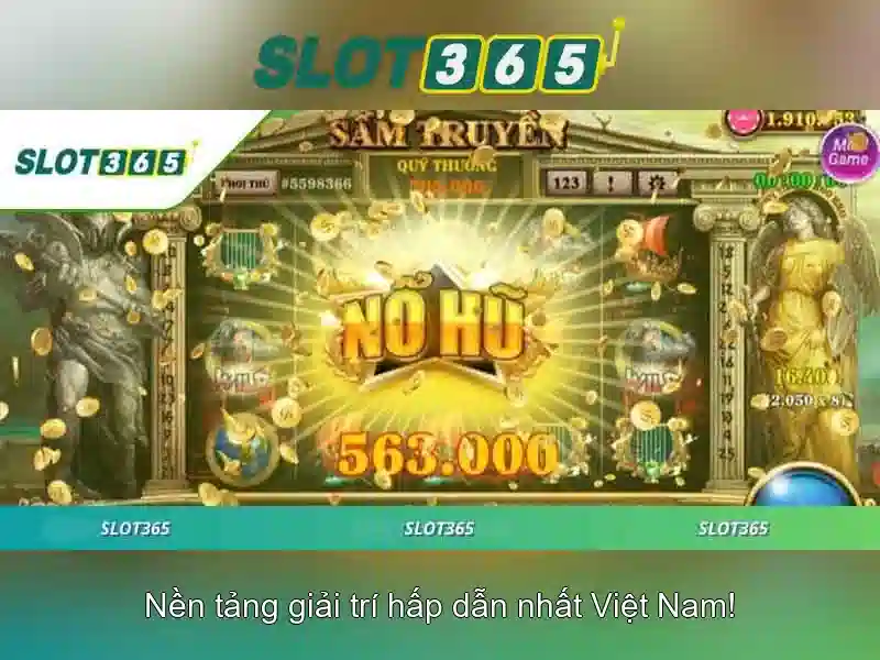 Danh mục trò chơi tại Slot365